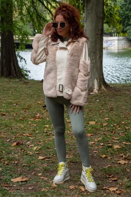 Frauen 2087 Beige Mode