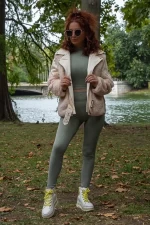 Frauen 2087 Beige Mode