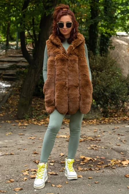 Frauenweste 21-31 Brown Mode
