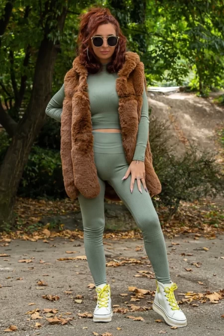 Frauenweste 21-31 Brown Mode